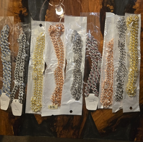 Glam dog collar - Picture 12 of 17